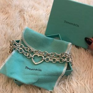 Tiffany & Co. Open Heart Clasp Choker